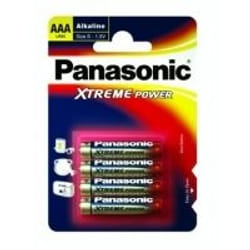 Panasonic Xtreme Power LR03 (4 pack) Batterie à usage unique Alcaline