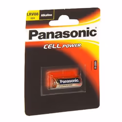 Panasonic LRV08, Batterie à usage unique, Alcaline, 12 V, 38 mAh