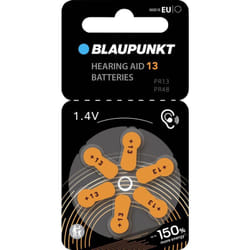 Blaupunkt Pile pour appareil auditif PR48-13 6 pc(s) zinc-air Y297413