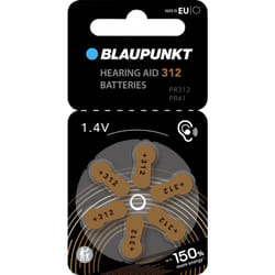 Pile bouton PR41-312 6 pc(s) zinc-air Y297433 - Blaupunkt