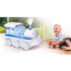 LANAFORM Trainy humidificateur 1,8 L Transparent, Blanc 20 W