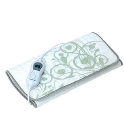 LANAFORM LA180112 couverture et coussin chauffant 100 W Gris, Blanc Polyester