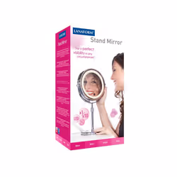 LANAFORM LA131006 miroir de maquillage Autonome Rond Chrome