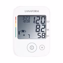 LANAFORM ABPM-100, Bras supérieur, Automatique, Noir, Blanc, 4 utilisateur(s), 40 - 180, 22 - 30 cm