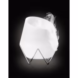 LANAFORM LA120319 diffuseur aromatique Réservoir Verre, Métal Blanc