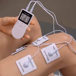 Electrostimulateur TENS et EMS - LANAFORM - Physio Stim - 12 programmes préenregistrés - 18 niveaux dintensité