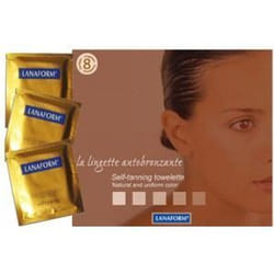 Lingette auto-bronzante Lanaform (x8) - TU