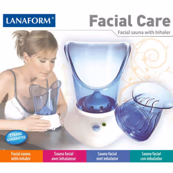 LANAFORM LA131203 sauna facial Bleu, Blanc