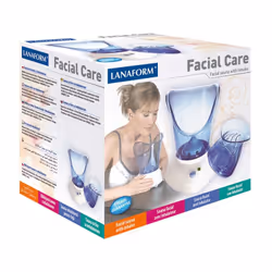 LANAFORM LA131203 sauna facial Bleu, Blanc - Vue supplémentaire 4