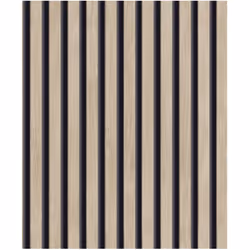 Papier Peint Vinyle grainé sur Intissé Bois hermès chêne clair. Vendu au rouleau. Pose facile. Lavable. 1005cm x 53cm. Marque ...