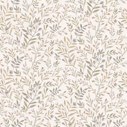 Leafy Trail Vinyl Wallpaper Neutral Grandeco A78802