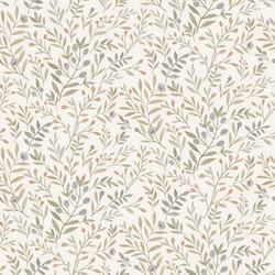 Leafy Trail Vinyl Wallpaper Neutral Grandeco A78802