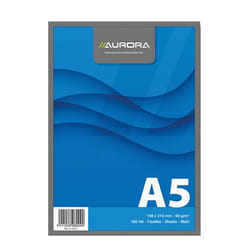 Aurora Production Bloc de Cours A5 148x210mm 100f Plaine