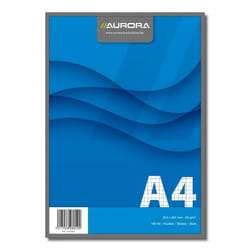 Aurora Production Bloc de Cours A4 210x297mm 100f Quadrillé 5x5mm