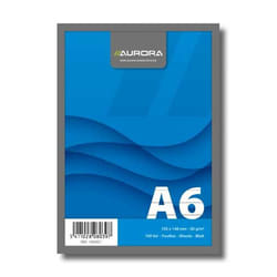 Aurora Production Bloc de Cours A6 105x148mm 100f Ligné 7mm