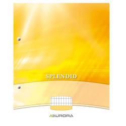Aurora Production Bloc de Cours 210x297mm 100f Commerciale Quadrillé 4x8mm