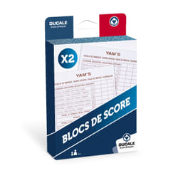 Cartamundi Le Jeu Francais : 2 Blocs De Score Yam'S - Eco Format