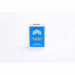 Copag Jumbo Face - 2 Index - Blue