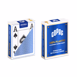 Copag Jumbo Face - 4 Index - Blue