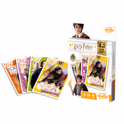 Shuffle Harry Potter 4-in-1 - 5th panel, Jeu de cartes, Famille, 4 an(s), 10 min, Jeu familial
