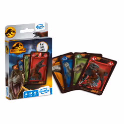 Shuffle Jurassic World 4-in-1 - 5th panel, Jeu de cartes, Famille, 4 an(s), 10 min, Jeu familial