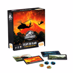 Shuffle Jurassic World, Jeu de cartes, Voyage/aventure, 8 an(s), 15 min