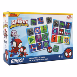 Shuffle Spidey & Amazing Friends - Bingo, Jeu de société, Assortiments, 3 an(s), 10 min, Jeu familial