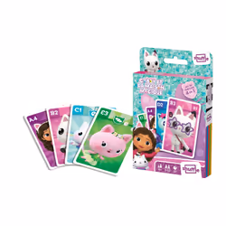 Shuffle JEU DE FAMILLES - GABBY ET LA MAISON MAGIQUE - ECO FORMAT, Jeu de cartes, 5 an(s), 15 min