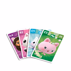 Shuffle JEU DE FAMILLES - GABBY ET LA MAISON MAGIQUE - ECO FORMAT