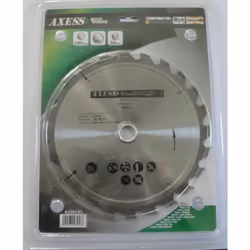 LAME DE SCIE A BOIS 185MM Alésage: 20mm (+ bague de réduction à 16mm) 24 dents Convient pour: CBSC1300-185LA, CBSC1800-185BAG ...