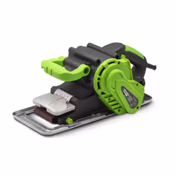 Elem Technic CBS1000-BC5B, Ponceuse à bande, Noir, Vert, 120 mètre par minute, 380 mètre par minute, Secteur, 1010 W