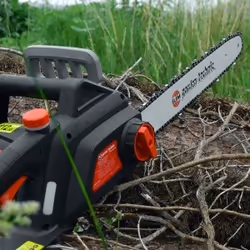 Elem Technic TRE2042SO tronçonneuse 2000 W Noir