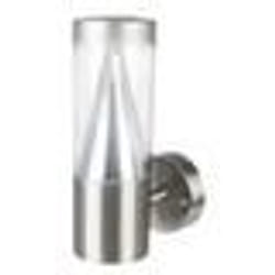 APPLIQUE MURALE INOX 15 LED