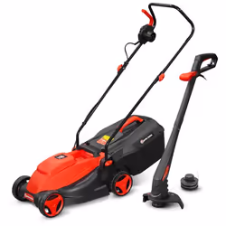 ELEM Garden Technic Tondeuse à gazon 1300 W et coupe-herbe 250 W