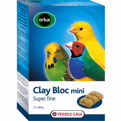 Bloc d'argile pour petites espces d'oiseaux. Composition basEe sur de l'argile fra”che, du sable et de la graville de S‹lex.  ...