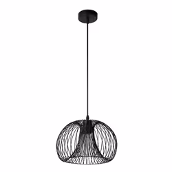 Lucide VINTI éclairage de plafond Noir E27
