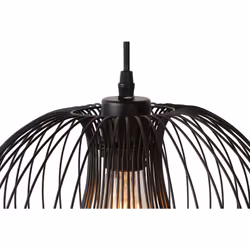 Lucide VINTI éclairage de plafond Noir E27