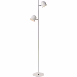 Lucide SKANSKA-LED - Lampadaire - LED Dim. - 2x5W 2700K - Blanc