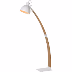 Lucide CURF - Lampadaire / Lampe De Lecture - Blanc