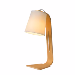 Lucide Nordic Lampe de Table, Blanc, Salon, Moderne, II, E14, 1 ampoule(s)