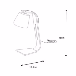 Lucide Nordic Lampe de Table