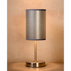 Lucide Moda lampe de table E27 Gris
