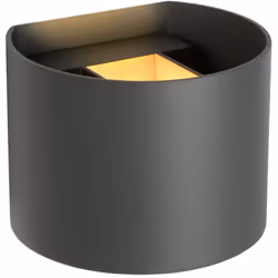 Lucide XIO - Applique Murale - LED Dim. - G9-1x4W 2700K - Gris