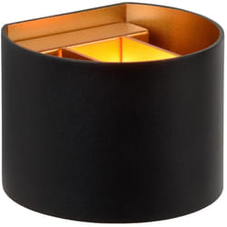 Lucide XIO - Applique Murale - LED Dim. - G9 - 1x4W 2700K - Noir