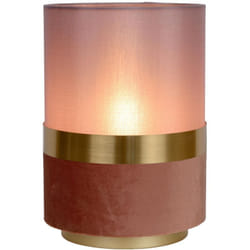 TUSSE. Lampe de tab.-Rose-Ø15