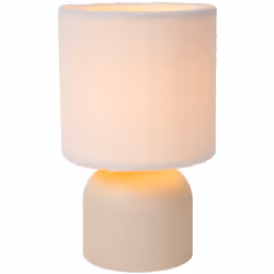 Réchauffez-vous devant votre lampe de table. C'est possible avec Woolly. Cette lampe de table originale est dotée d'un abat-j ...