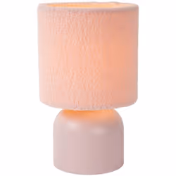Réchauffez-vous devant votre lampe de table. C'est possible avec Woolly. Cette lampe de table originale est dotée d'un abat-j ...