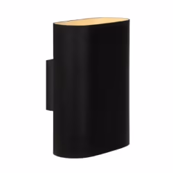 Lucide OVALIS - Applique Murale - Noir