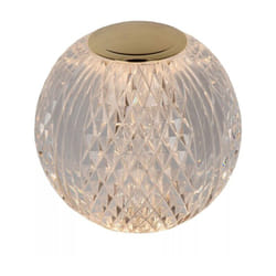Lampe de table Led rechargeable diam. 11 cm Lucide Cintra