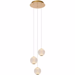 Une lampe suspendue à la fois ludique et élégante. Voilà ce que propose Cintra. Ses abat-jours transparents en acrylique de h ...
